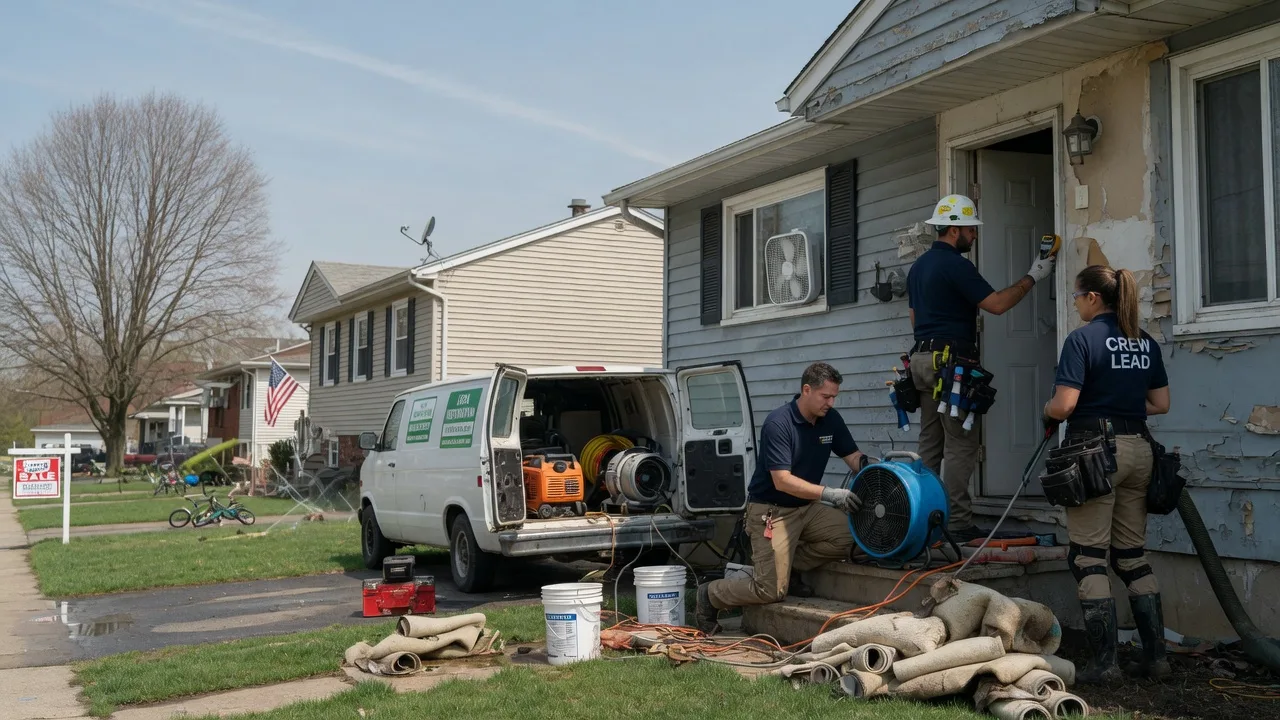 Flood Cleanup in Montfort, WI near me